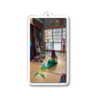 SNOOPYの子ども部屋の人魚姫 Acrylic Key Chain