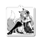 Fox_d.ogのFoxgirl.dress.1 Acrylic Key Chain