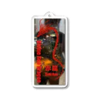 fling_shimizuの自由工房のDivine Red Dragon Seki Ryu　赤龍 Acrylic Key Chain