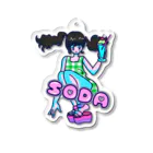 ぴらりのI❤︎SODA アクリルキーホルダー