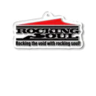 コマノリュウジのグッズ工房 ～Ryuji Komano's Goods Workshop～のROCKING SOUL ～Rocking the Void with Rocking soul! Acrylic Key Chain