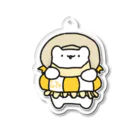 わくわく珍獣パークの２０２４夏の装いまるねすちゃん Acrylic Key Chain