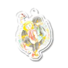 7tsukiの大冒険の第一歩 夏祭りの夜 Acrylic Key Chain