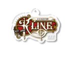 K-LINE_KUSTOMWORKのK-LINE Logo design 2021 アクリルキーホルダー