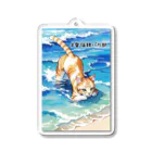 風香る日向の#愛猫親バカ部 Acrylic Key Chain