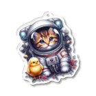 ichi_cocoの宇宙へお散歩 アクリルキーホルダー