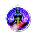 💖宇宙整体♪🌈♪こころからだチャンネル♪💖のHealing power comes from within the body. Acrylic Key Chain