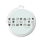 猫のグッズ屋 “ ねこつながり "のねこつながり Acrylic Key Chain