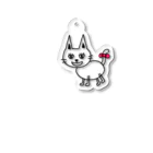 ☪︎.° Lon & Ru ☽･:*のねこ(๑ↀᆺↀ๑)✧ Acrylic Key Chain