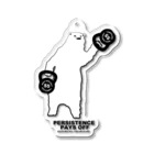 west_side_east_3Dのベアケト Acrylic Key Chain