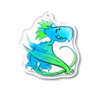 ハチノショップ　スズリ店のはりがねドラゴン Acrylic Key Chain