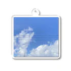 ありすの青空と雲 Acrylic Key Chain