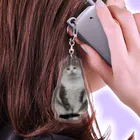犬猫サロンぷらすのサユリちゃん Acrylic Key Chain