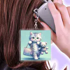 青りんごミュージアムのキャリアウーマン Acrylic Key Chain