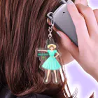 広東もなグッズの水彩画風マッタイラちゃんグッズ Acrylic Key Chain