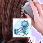 yuumaoの悪魔コスプレ天使界隈ちゃん Acrylic Key Chain