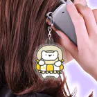 わくわく珍獣パークの２０２４夏の装いまるねすちゃん Acrylic Key Chain