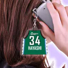 日立ハイテク クーガーズ🏀公式ショップの#34 林 未紗：アクリルキーホルダー（ユニフォーム） Acrylic Key Chain