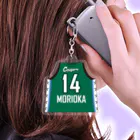 日立ハイテク クーガーズ🏀公式ショップの#14 森岡 ほのか：アクリルキーホルダー（ユニフォーム） Acrylic Key Chain
