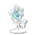 しろいる家との出会いのどこにでも連れて行ってほしい…！！ Acrylic Stand