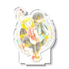 7tsukiの大冒険の第一歩 夏祭りの夜 Acrylic Stand