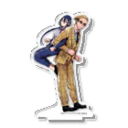 ヤク目YouTubeアニメ公式ストアのヤク目YouTubeアニメ4周年＆連載5周年記念イラスト2人.ver Acrylic Stand