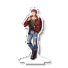 炎道ヒビキ🔥赤鬼系Vtuber【幽霊東京歌ってみた】の炎道ヒビキ アクリルスタンド 1th記念衣装 A Acrylic Stand
