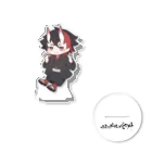 田舎の神社の守り神のかみのミニキャラぐっず Acrylic Stand