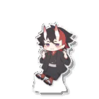 田舎の神社の守り神のかみのミニキャラぐっず Acrylic Stand