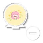 あおいとまり木のきらきら（まる） Acrylic Stand