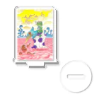 杉山和彦の手描きイラスト　不思議な散歩🌈 Acrylic Stand