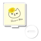 ise-shopのたんぽぽとねこ 黄色 アクリルスタンド