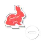 SBのRabbit ロゴ アクリルスタンド