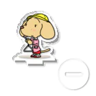 inuinutownの恋のトライアングルダックスフンド　マドンナちゃん Acrylic Stand