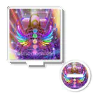 💖宇宙整体♪🌈♪こころからだチャンネル♪💖のcosmicmeditation rainbow  wing アクリルスタンド