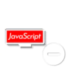 engineer-styleのJavaScript ボックスロゴ (赤) アクリルスタンド