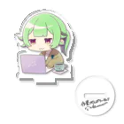 こわざわさんおきばsuzuri店の作業のお供にこわざわさん① #こわざわさんグッズ Acrylic Stand