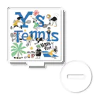 Y's TennisのY's Tennisシャッター柄 アクリルスタンド