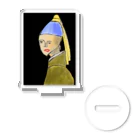 Genart0717のGirl with a pearl earring　フェルメールの真珠の耳飾りの少女 アクリルスタンド