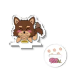 shigeruのチワワちゃん（チョコタン）ご飯だよ🎵 Acrylic Stand