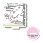 itsuto-こねこしょうしょうめんへらのあくりる「しきさんが、こちらをみているよ」 Acrylic Stand