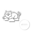 にこみもちのやつの苦笑い猫 Acrylic Stand