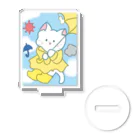 なくも/イラストレーターの気象予報ねこちゃん アクリルスタンド