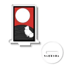 大日本尖犬主義の月に尖犬--尖犬花札-- Acrylic Stand