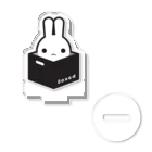 ツギハギ ニクの【Boxed * Rabbit】白Ver Acrylic Stand