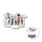 BBBBオフィシャルグッズショップのどこでもわっしょい Acrylic Stand