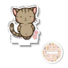 MarchenCatの【なーな】のほほんネコさん【猫アクリルスタンド】 アクリルスタンド