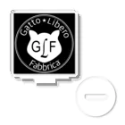 GattoLibero_FabbricaのGattoLiber Fabbricaマルロゴ Acrylic Stand