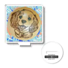 YURITAROORIGINLのAmerican Cocker Spaniel,わるそう坊主のコッカースパニエル Acrylic Stand