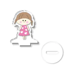 らぶたんらんどのラブリーな三つ編みの女の子 Acrylic Stand